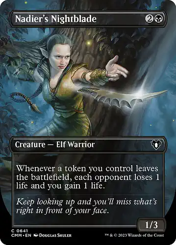 Nadier's Nightblade - cmm Spoiler