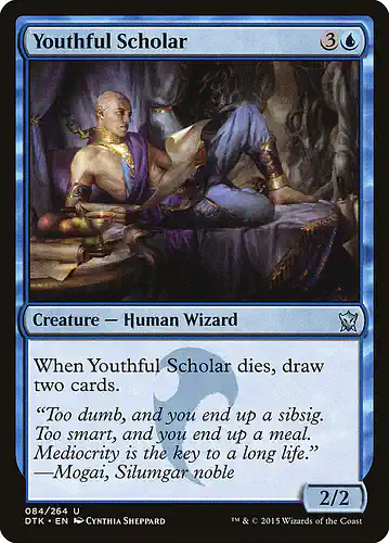 Youthful Scholar - dtk Spoiler