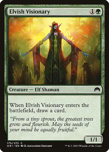 Elvish Visionary - ori Spoiler