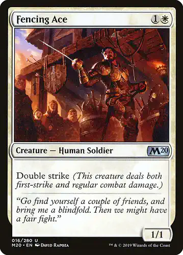 Fencing Ace - m20 Spoiler