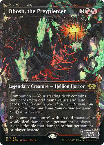 Obosh, the Preypiercer - mul Spoiler