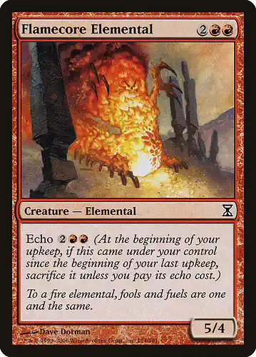 Flamecore Elemental - tsp Spoiler