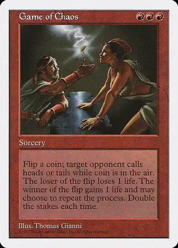 Game of Chaos - 5ed Spoiler