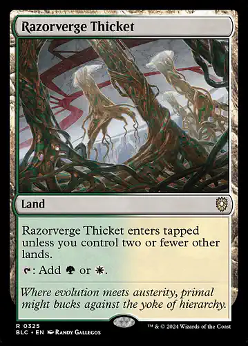 Razorverge Thicket - blc Spoiler