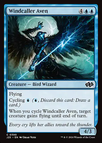 Windcaller Aven - j25 Spoiler