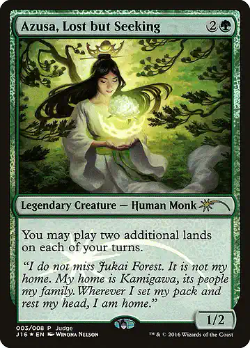 Azusa, Lost but Seeking - j16 Spoiler