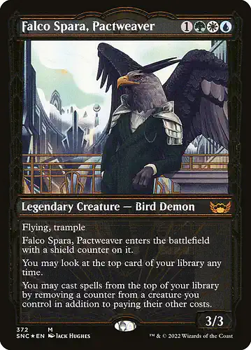 Falco Spara, Pactweaver - snc Spoiler