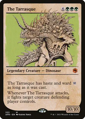 The Tarrasque - afr Spoiler