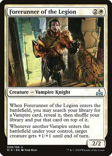 Forerunner of the Legion - rix Spoiler