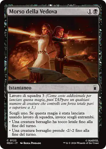 Widow's Bite - msh Spoiler