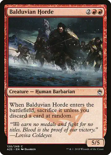Balduvian Horde - a25 Spoiler