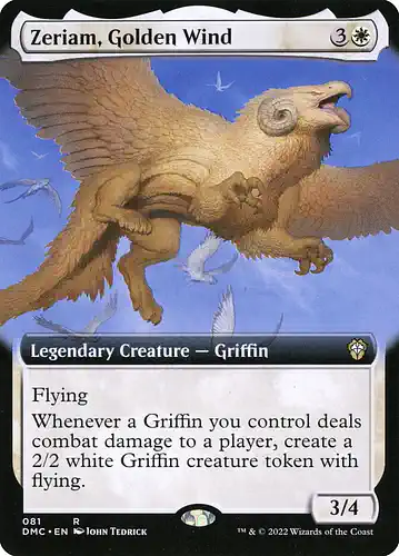 Zeriam, Golden Wind - dmc Spoiler