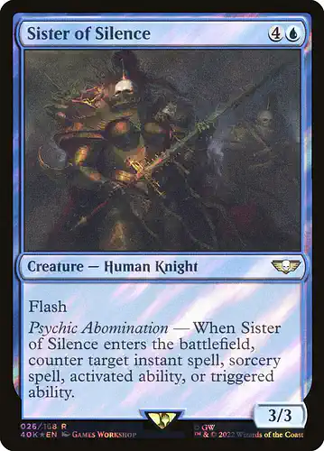 Sister of Silence - 40k Spoiler