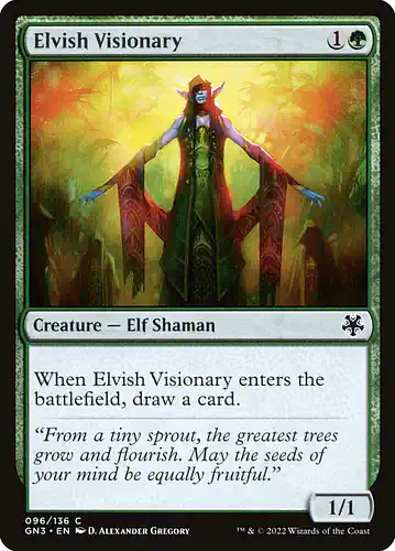 Elvish Visionary - gn3 Spoiler