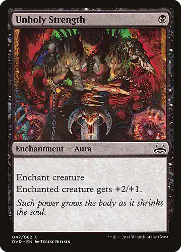 Unholy Strength - dvd Spoiler