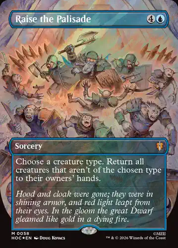 Raise the Palisade - hoc Spoiler
