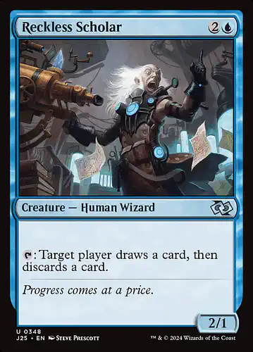 Reckless Scholar - j25 Spoiler