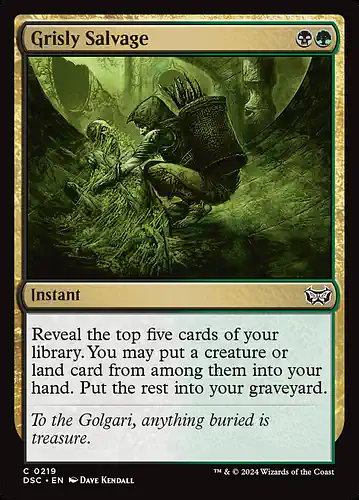 Grisly Salvage - dsc Spoiler