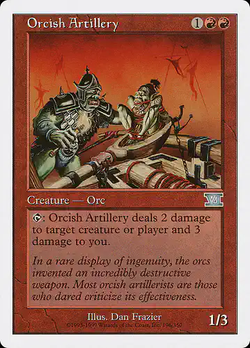 Orcish Artillery - 6ed Spoiler