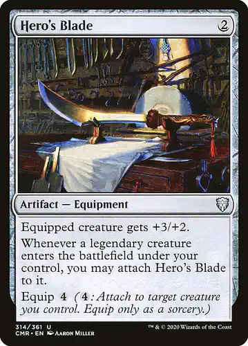 Hero's Blade - cmr Spoiler