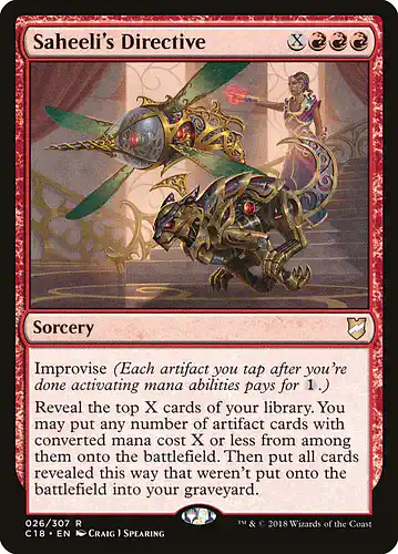 Saheeli's Directive - c18 Spoiler