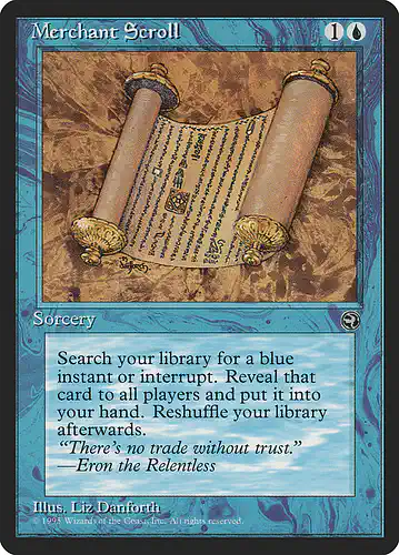 Merchant Scroll - hml Spoiler