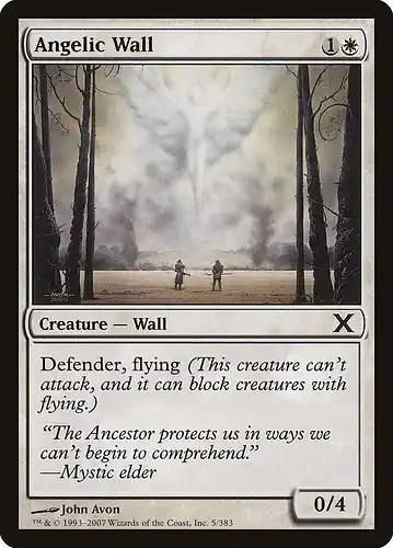 Angelic Wall - 10e Spoiler