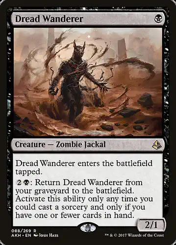 Dread Wanderer - akh Spoiler