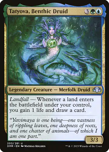 Tatyova, Benthic Druid - dmr Spoiler