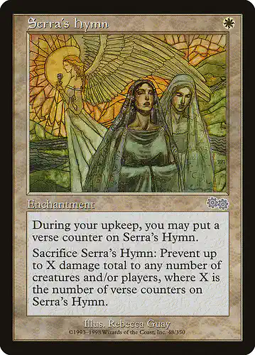 Serra's Hymn - usg Spoiler