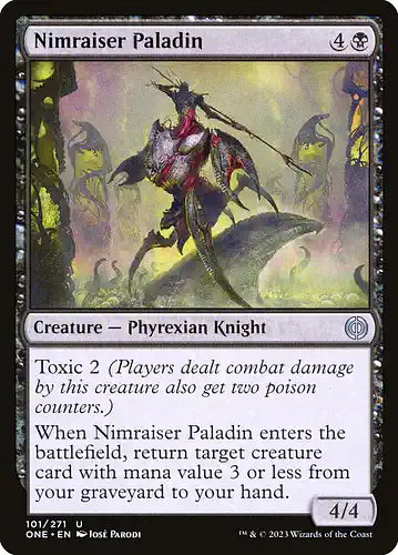 Nimraiser Paladin - one Spoiler