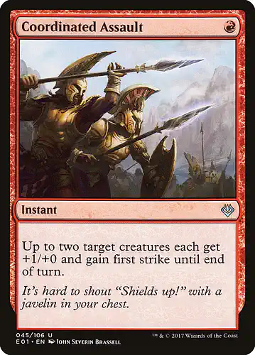 Coordinated Assault - e01 Spoiler