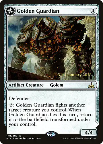 Golden Guardian - rix Spoiler