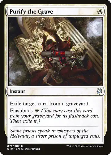 Purify the Grave - c19 Spoiler