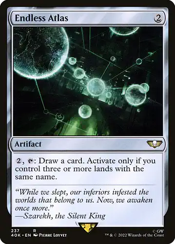 Endless Atlas - 40k Spoiler