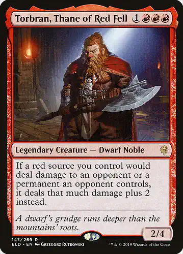 Torbran, Thane of Red Fell - eld Spoiler