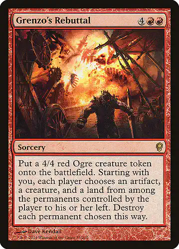 Grenzo's Rebuttal - cns Spoiler