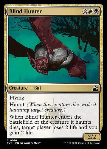 Blind Hunter - rvr Spoiler