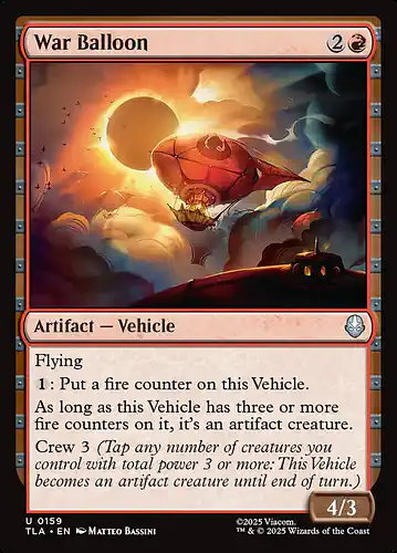 War Balloon - tla Spoiler