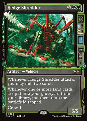 Hedge Shredder - dsk Spoiler