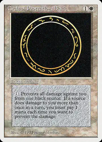 Circle of Protection: Black - sum Spoiler