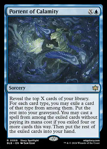 Portent of Calamity - blb Spoiler