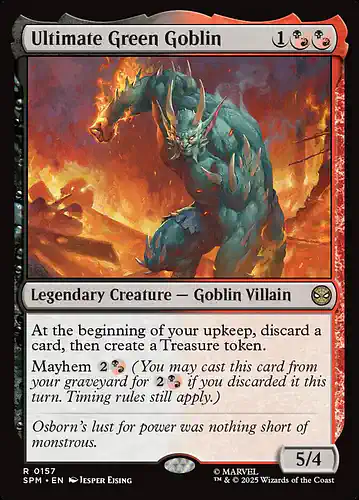 Ultimate Green Goblin - spm Spoiler