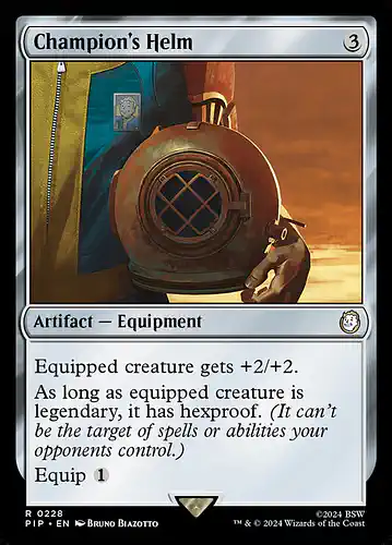 Champion's Helm - pip Spoiler