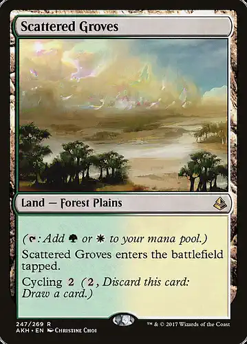 Scattered Groves - akh Spoiler