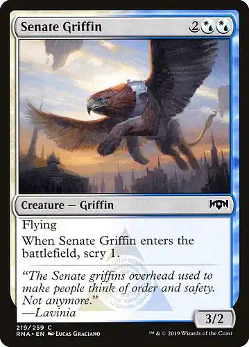 Senate Griffin - rna Spoiler