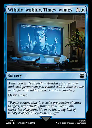 Wibbly-wobbly, Timey-wimey - who Spoiler