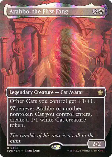 Arahbo, the First Fang - fdn Spoiler