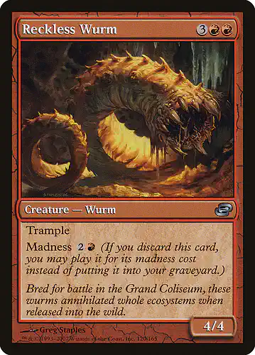 Reckless Wurm - plc Spoiler