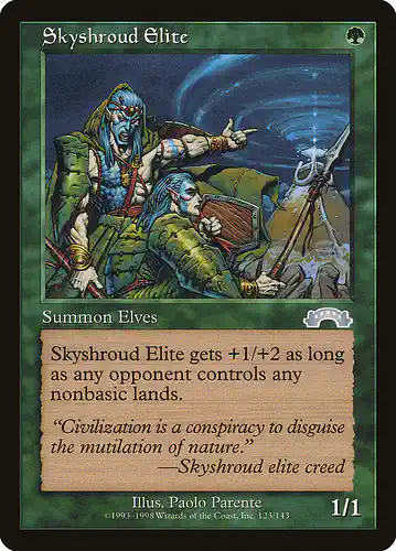 Skyshroud Elite - exo Spoiler